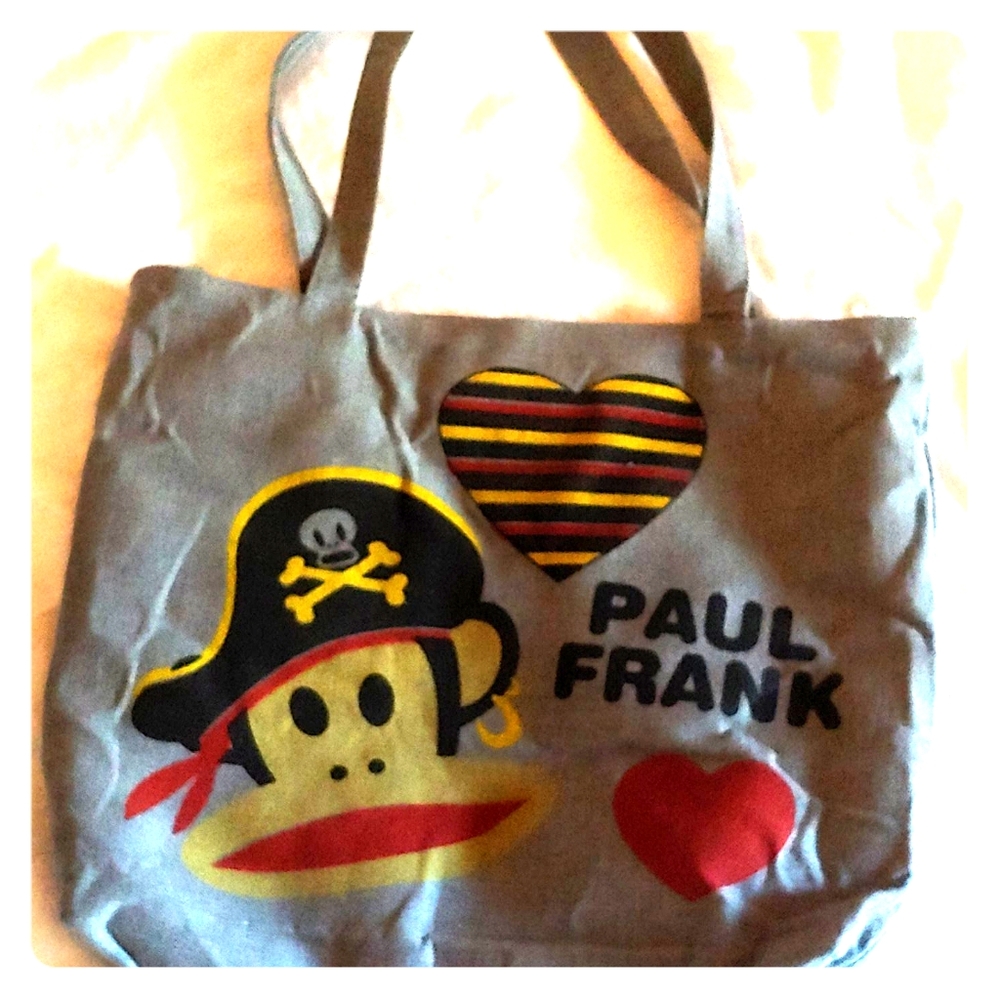 Paul Frank large heavy canvas tote bag
